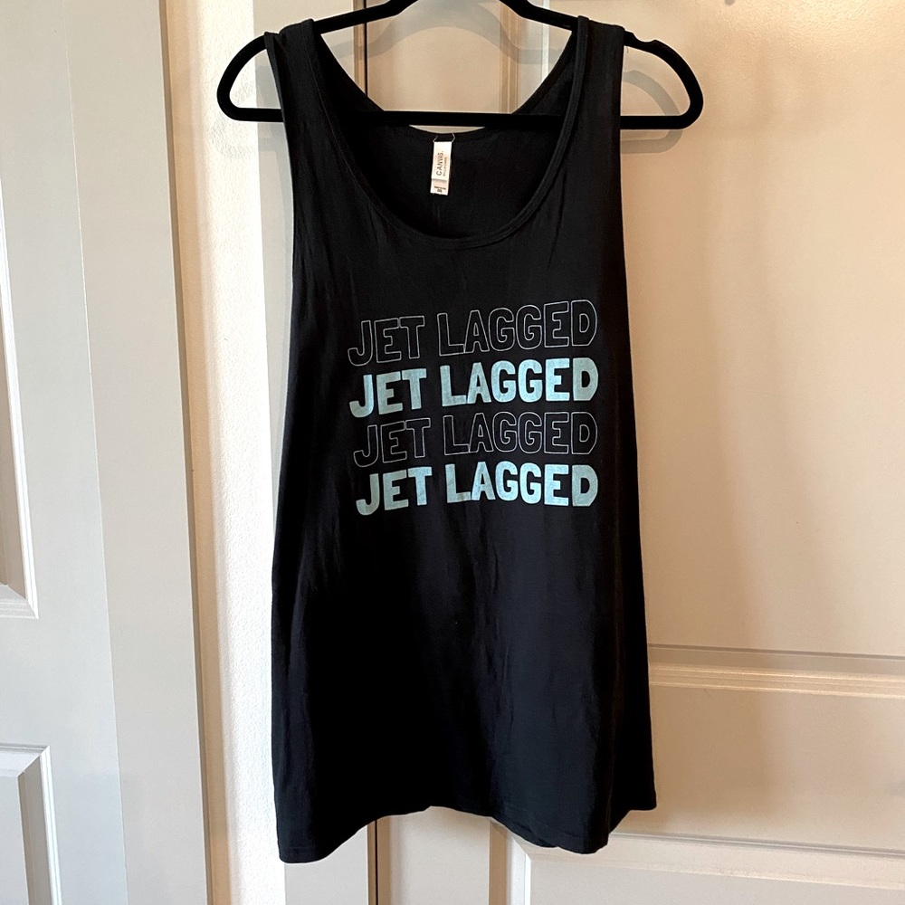 Jet lagged tank top 2xl